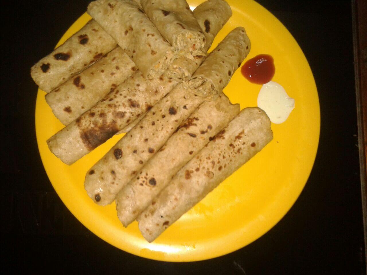 Home made shawarma