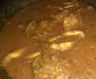 Nadan Njandu curry(Crab Curry)